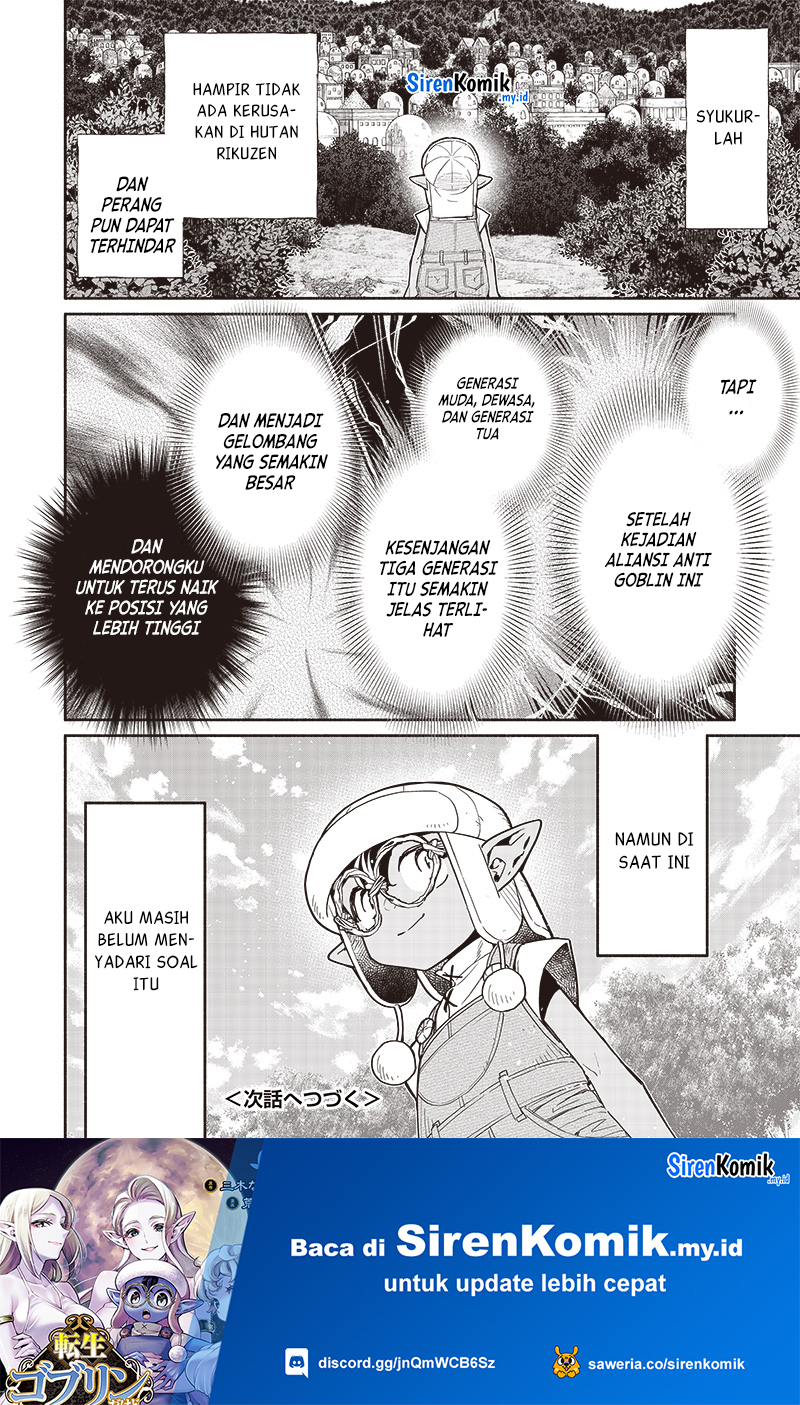 Tensei Goblin da kedo Shitsumon aru? Chapter 98 Bahasa Indonesia